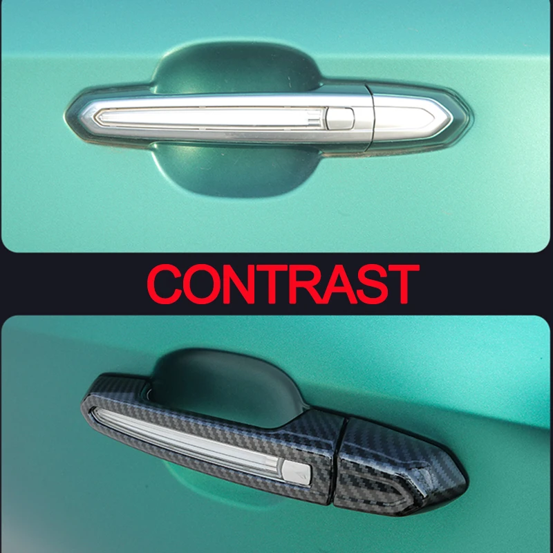 Car Door Handle Cover Sticker for Cadillac XT4 XT5 XT6 CT4 CT6 ATS XTS Accessories 2013 2014 2015 2016 2017 2018 2019 2020