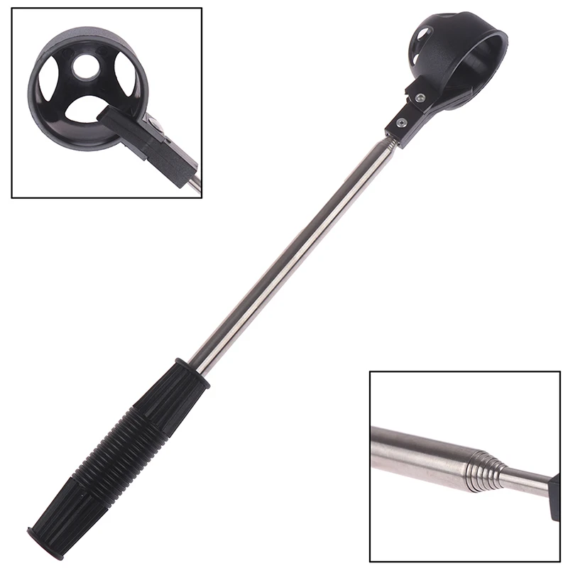 

1Pc Golf Ball Pick Up Tools Telescopic Golf Ball Retriever Retracted Golf Pick up Automatic Locking Scoop Picker