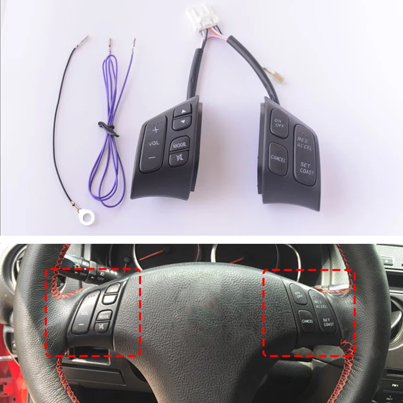 Для Mazda 6 B70 2006 ~ 2012 многофункциональная автомобильная Кнопка круиз контроля на