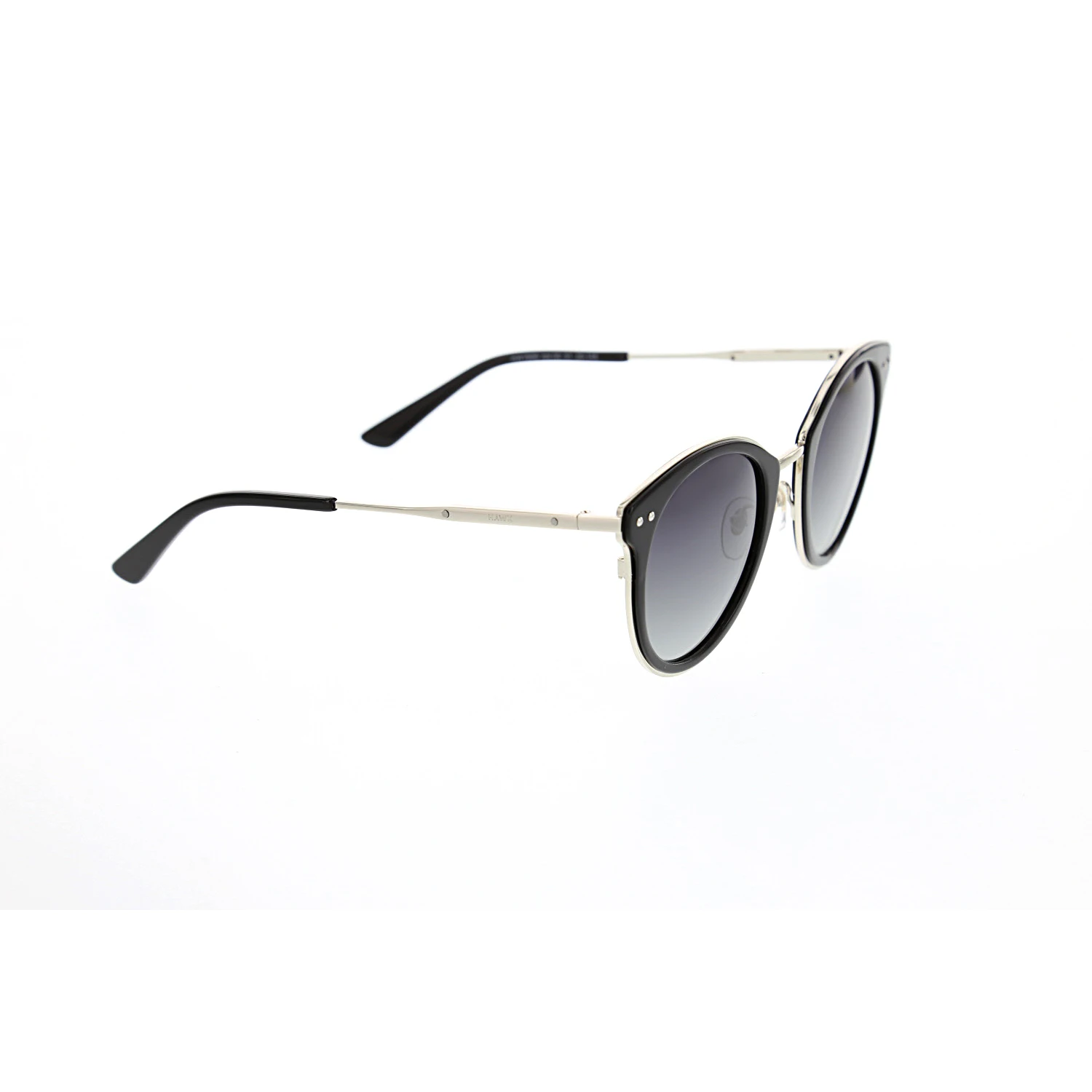 

Women's sunglasses hw 1696 02 bone black organic oval aval 51-25-145 hawk