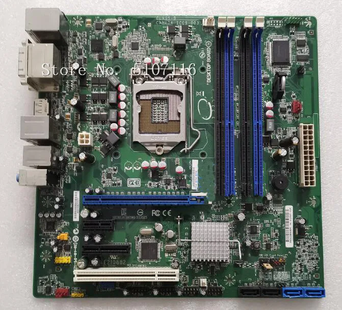 Высококачественная настольная материнская плата для DQ67SW M-ATX 1155 будет испытания перед отправкой