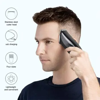 

Professional Waterproof Hair Clippers Men Beard Trimmer Barber Grooming Shaver