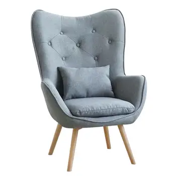 

Nordic Single Living Room Sofa Balcony Apartment Mini Chair Modern Minimalist Sofa Personality Leisure Bedroom Room Chair