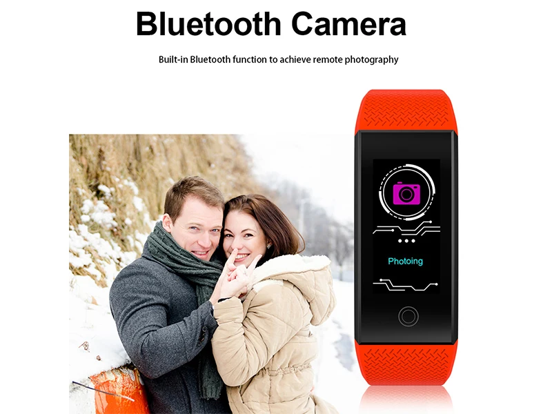 Smart watch QW18 IOS/Android waterproof bluetooth camera