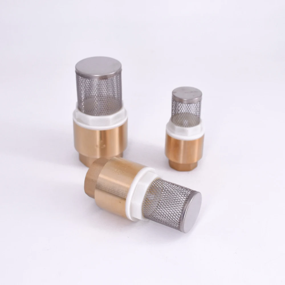 1/2 &quot3/4&quot 1 &quot 2&quot BSPP Женский латунный обратный клапан без возврата со стальным