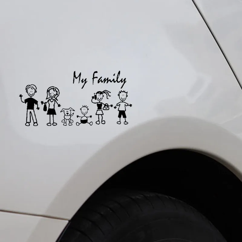 Car Stickers Decor Motorcycle Decals Family My Mom Kid Baby Cat Dog Pet Decorative Accessories CreativeWaterproof PVC,20cm* 9cm
