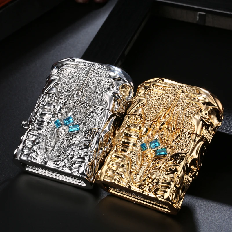 Первоклассная Подлинная керосиновая зажигалка ветрозащитная латунная с тяжелой