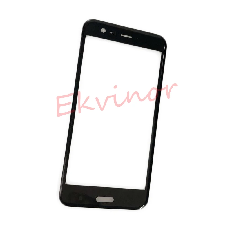 Ekvinor 10pcs Front glass For HTC U11 U-3w W-1w /U11Plus U11+ /U11EYES display touch Screen outer Glass Panel replacement