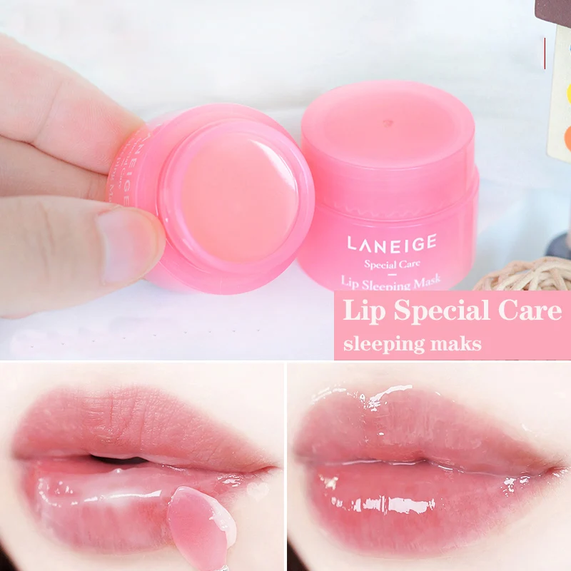 Korea-Lip-Sleeping-mask-3g-Grapefruit-Essence-Nutrious-Lip-Care-Moisture-Lip-Balm-Smoothing-Dryness (4)