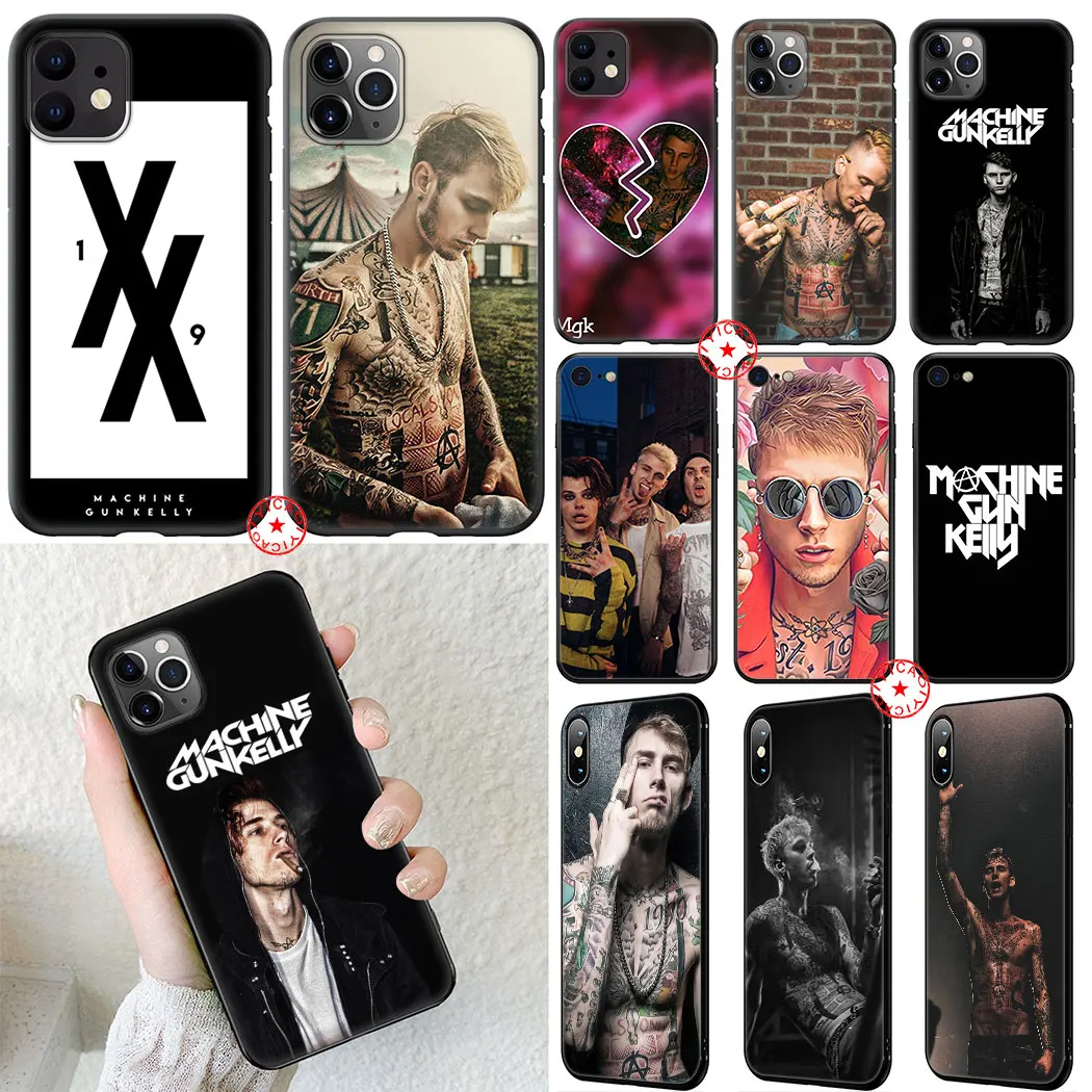 MGK пулемет Петти юбка Мягкий силиконовый чехол для телефона iPhone 11 Pro XR X XS Max 6 6S 7 8