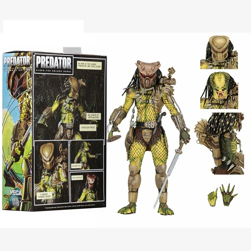 NECA Predator Elder Predator Emas 