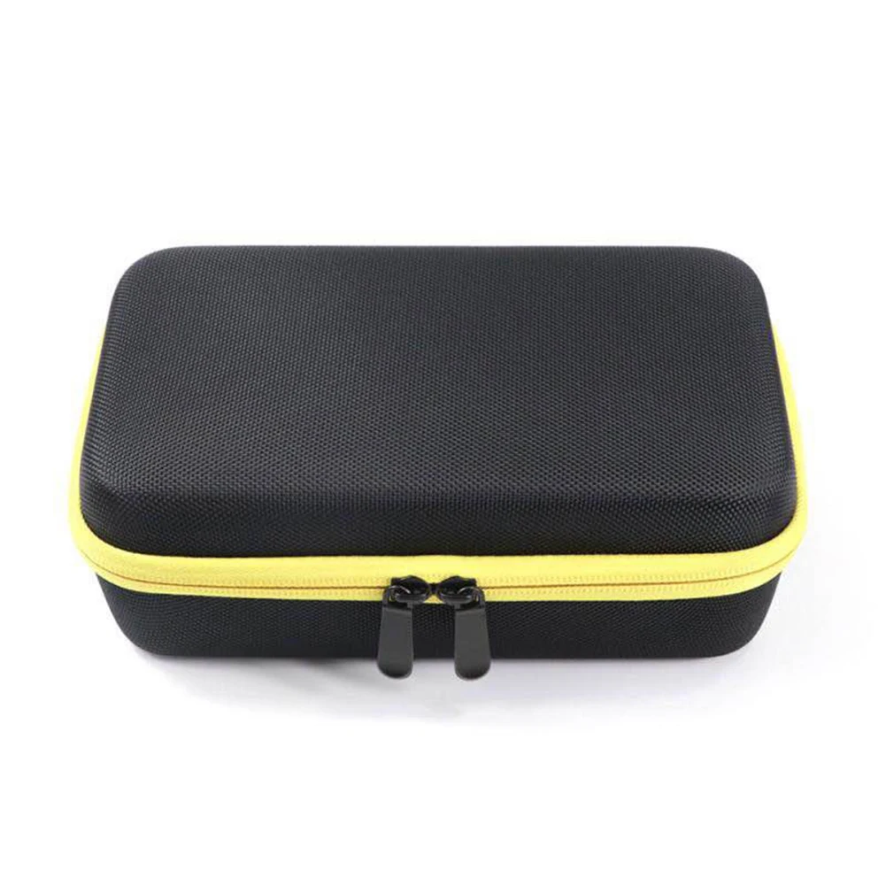 Black EVA Hard Case Storage Waterproof Shockproof Carry Bag with Mesh Pocket for Protecting F117C/F17B Digital Multimeter waterproof tool bag