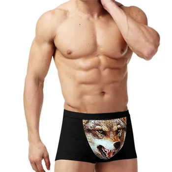 

Men Sexy Print Boxer Men Underwear Cueca Male Panties Gay Men Solid Underpants Boxershorts Man Lingerie Cuecas Men Trunks