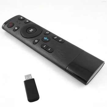 

2.4G Wireless Remote Control With USB Receiver Voice Input For Smart TV