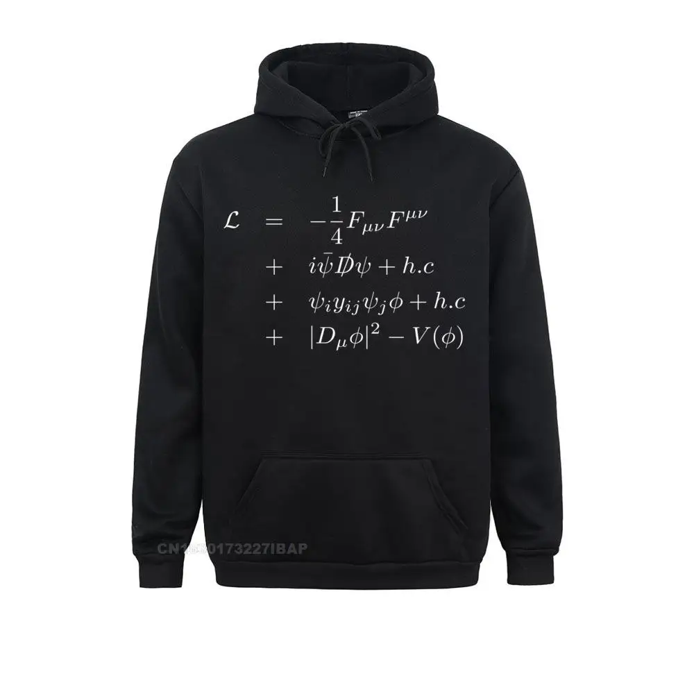 Modello Standard Lagrangian Of Particle Physics Higgs Boson Vintage Camisas Felpe Con Cappuccio Da Uomo Cappe In Stile Cinese Coupon Felpe