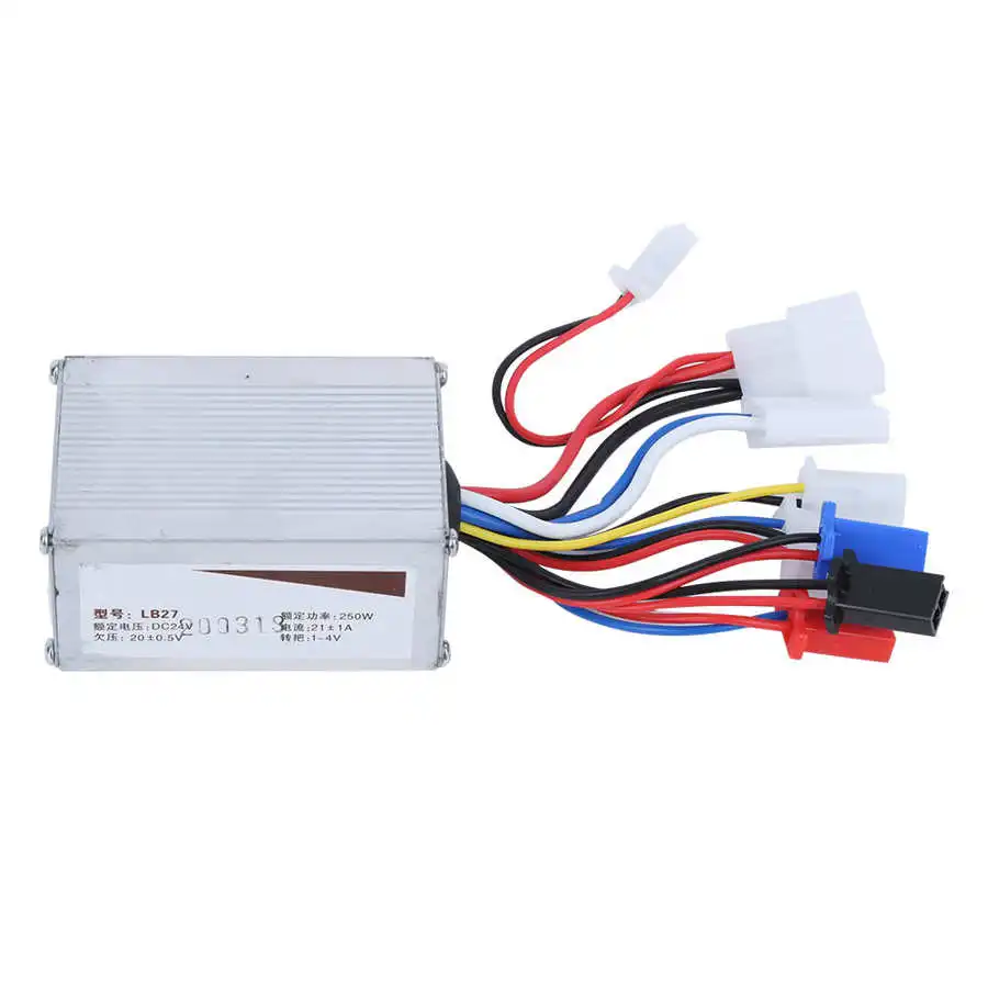 Электрический скутер DC 24V 250W Матовый контроллер электрический велосипед мотор