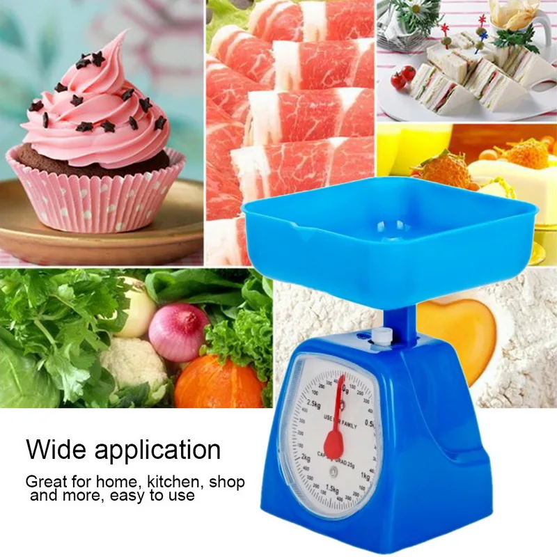 Spring Scale Kitchen Scale Mechanical Dial Plastic Scale With