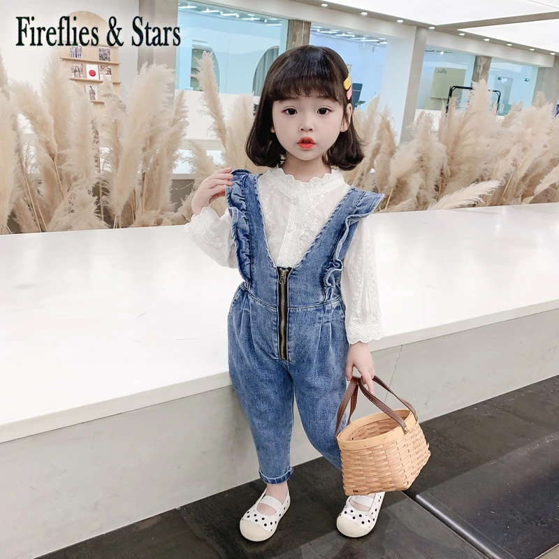 1歳から6歳までの女の子のための春と秋のデニムスーツ ワンピース 子供服 新しいファッション 衣類 オーバーオール Aliexpress