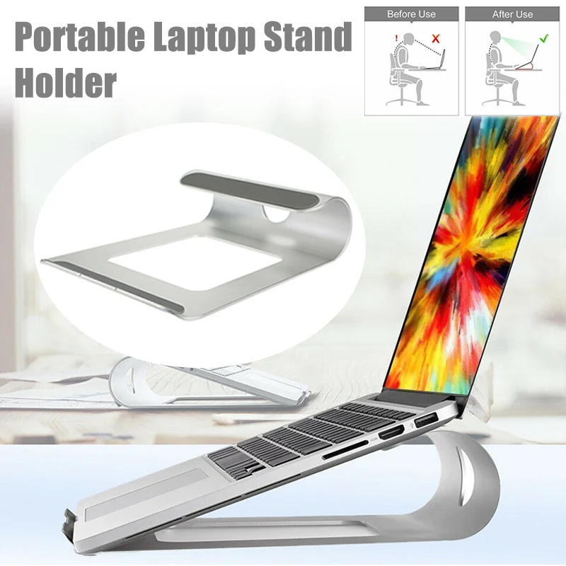 

Portable Laptop Stand Holder Alloy NoteBooks Heat Dissipation Bracket for PC Computer SD998