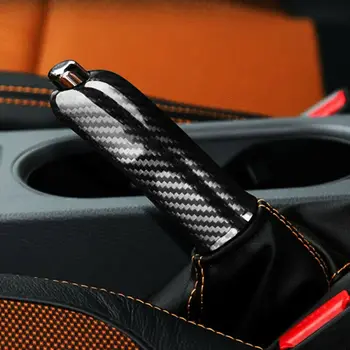 

Real Carbon Fiber Handbrake Grip Cover Fit For Ford Ranger Pickup 2013-2018 Handbrake Grips Cover