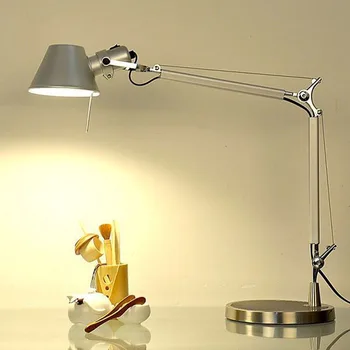 

Long Swing Arm Desk Lamp Led Table Lamp Office Led Reading Light Home Lampe Bureau Led Desk Lamp Clip