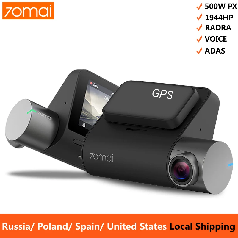 €54.83 40% de DESCUENTO|camara para auto 70mai Pro Dash Cam 1944P GPS adas car camara coche 70 mai dvr camara coche delantera grabar de Control de voz 24 HParking Monitor 140FOV la visión nocturna de la WIFI Cámara-in Cámara DVR / de salpicadero from Automóviles y motocicletas on AliExpress 