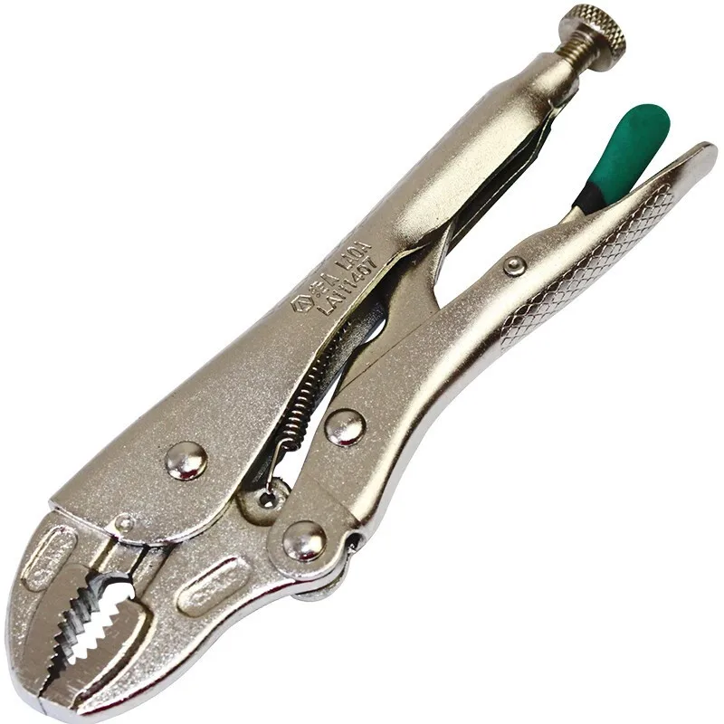 Locking Plier Lock Grip Pliers  Locking Pliers Jaw Lock Vise - 4 /5''  Round Jaw - Aliexpress