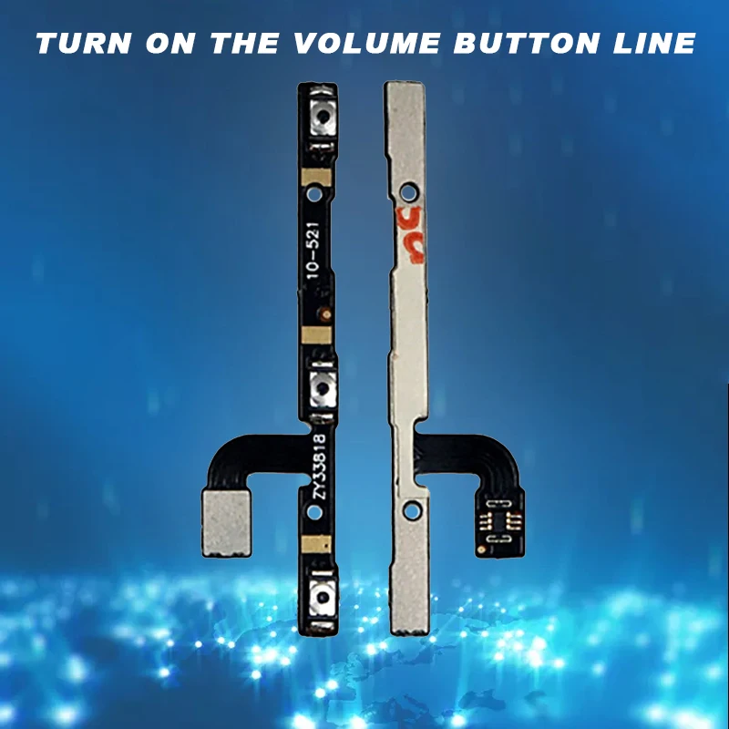 Power ON/OFF Volume Button Flex Cable Replacement For Xiaomi Pocophone F1 Switch Flex Repair Spare Parts For Xiaomi Pocophone F1
