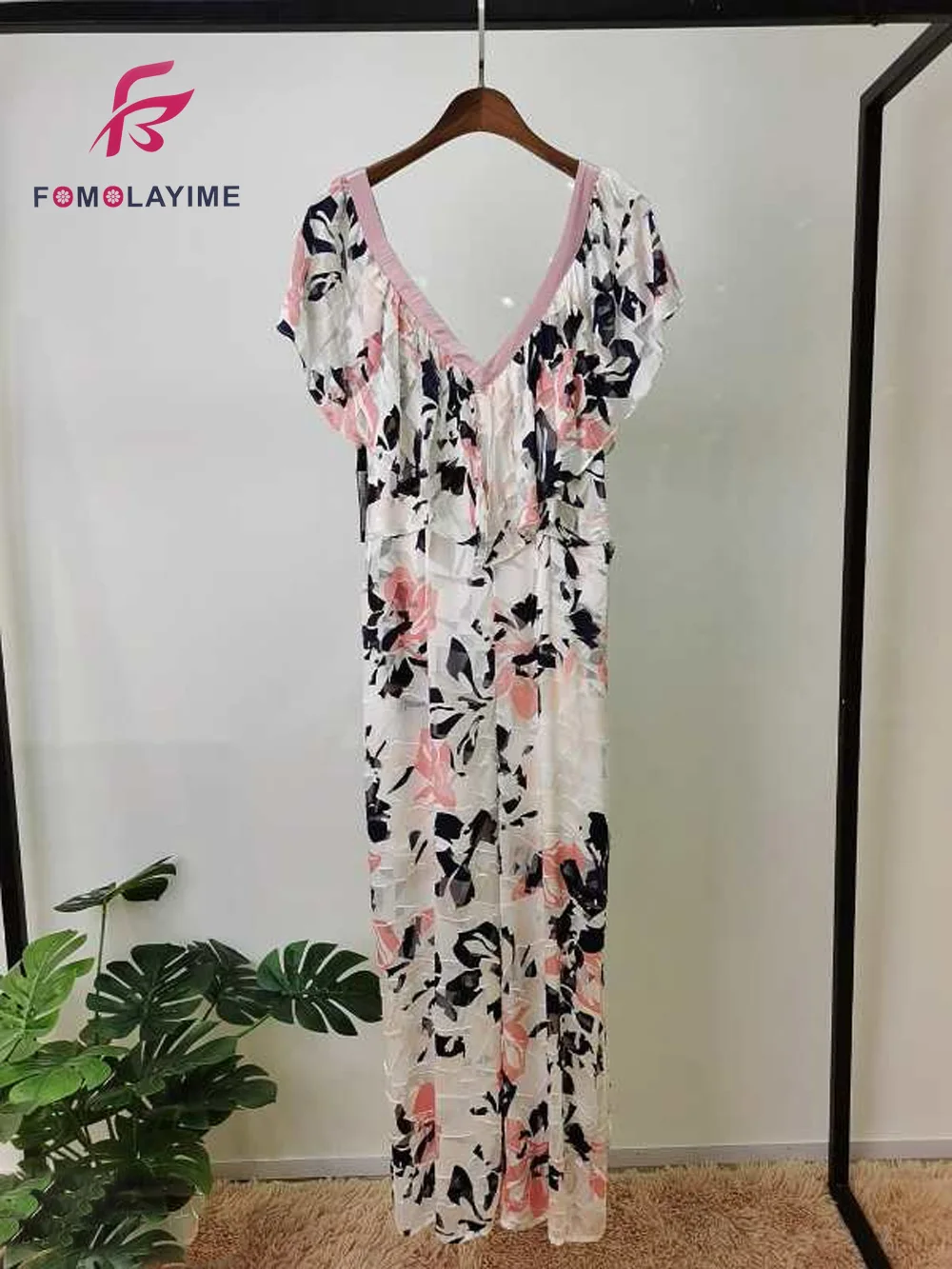 

Summer 2020 New High Quality Women Jumpsuit Backless Casual Jumpsuit