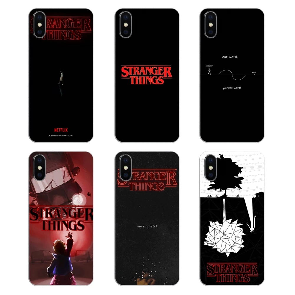 

Stranger Things acrobat case for iphone 6 6S 7 8 plus Soft tpu Cover cases for iphoneX XR XS Plus MAX back coque