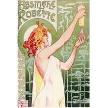 Алмазная вышивка на заказ absinthe плакат картина, Алмазная мозаика крестиком полный квадратный Diy алмазная живопись Декор WG1721