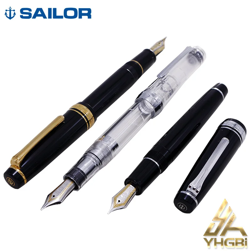 

Set of Pens SAILOR Fountain Pen Original 21K Gold Two-Tone Nib Large Pen 11-2036 Ink Pens Office Stationery High Quality