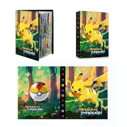 Livre de dessin animé Pokémon pour enfants, dossier de Collection, avec 30 poches, 240 cartes, carte de dessin animé, jouet cadeau, de bonne qualité 