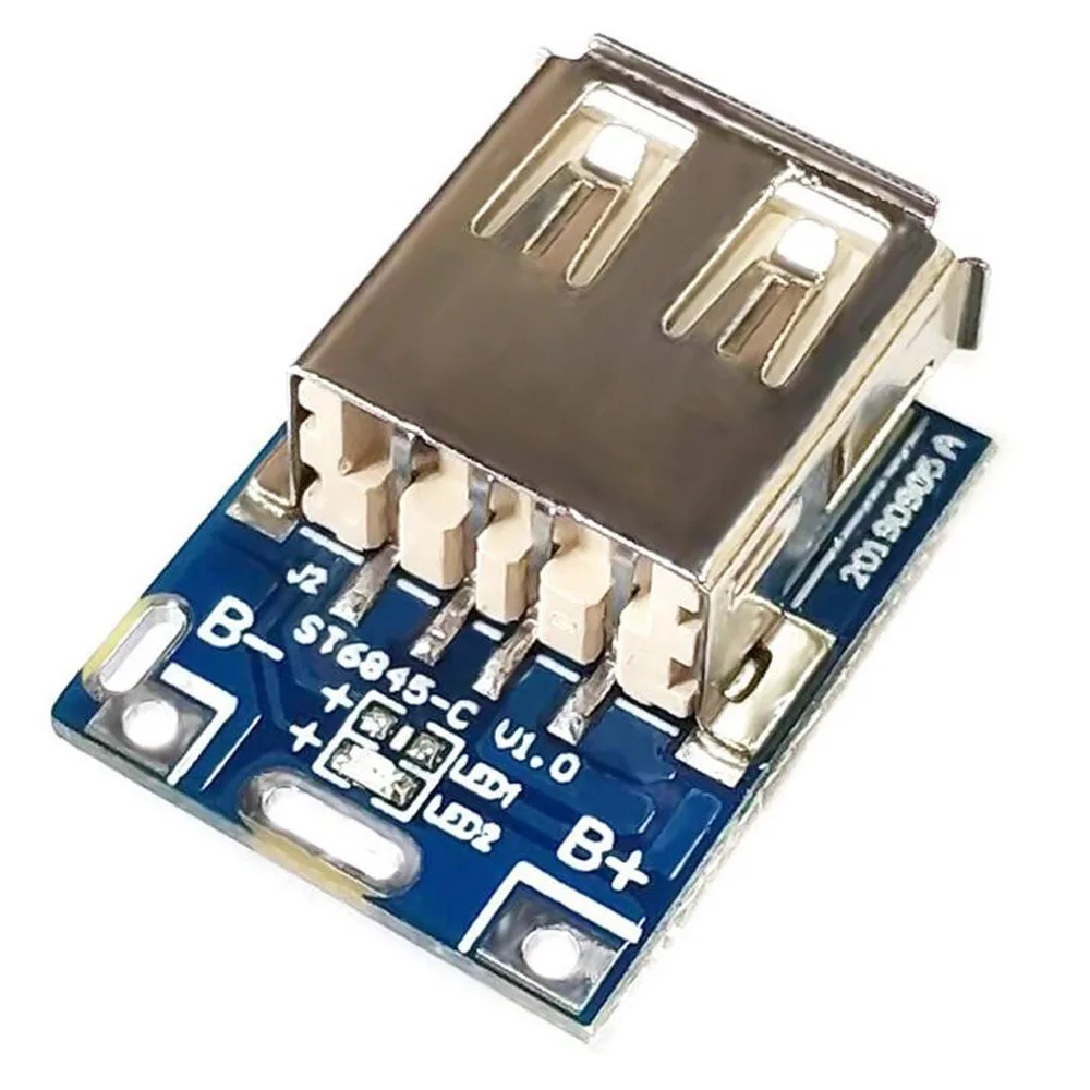 

5V Boost Step Up Power Module Lithium LiPo Battery Charging Protection Board LED Display USB For DIY Charger 134N3P Program
