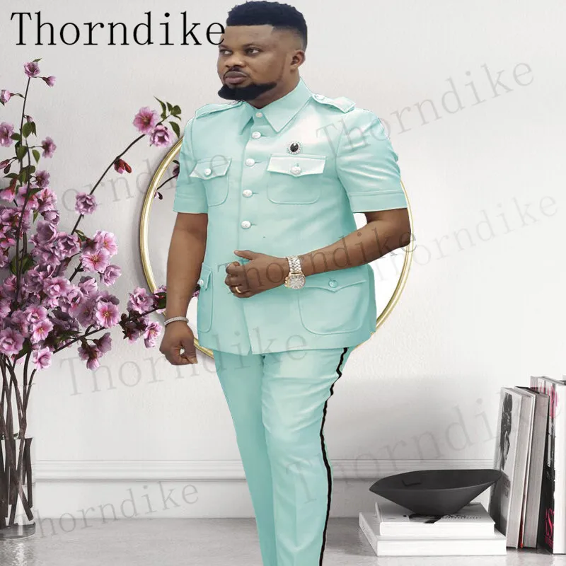 Thorndike Lastest Desgin Men Suit trajes de hombre Groom Slim Fit Tuxedo Wedding Suits Party Blazer Terno masculino Jacket+Pant