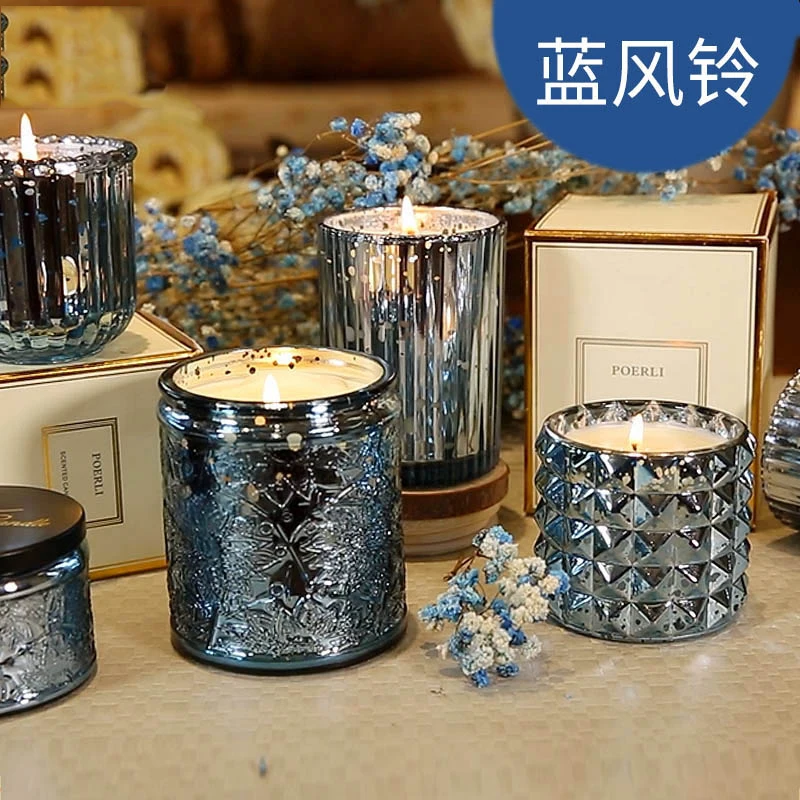 Импортное эфирное масло Ароматерапия Свеча стеклянный аромат Бездымная свеча романтическая коробка для свечей натуральная соя аксессуары для воска