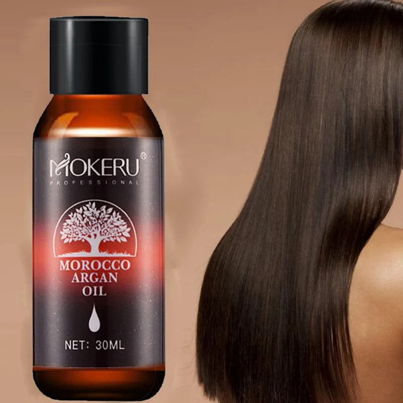 Марокканское масло для ухода за волосами питательная эссенция восстановление поврежденных волос улучшение секущихся грубых волос