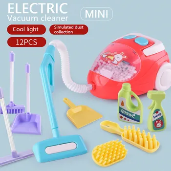 

Kitchen Set Toys Kids Kitchen Cooking Pretend Role Play Toy Set With Light Sound Effect Educational Simulation Cartoon Toys Gift