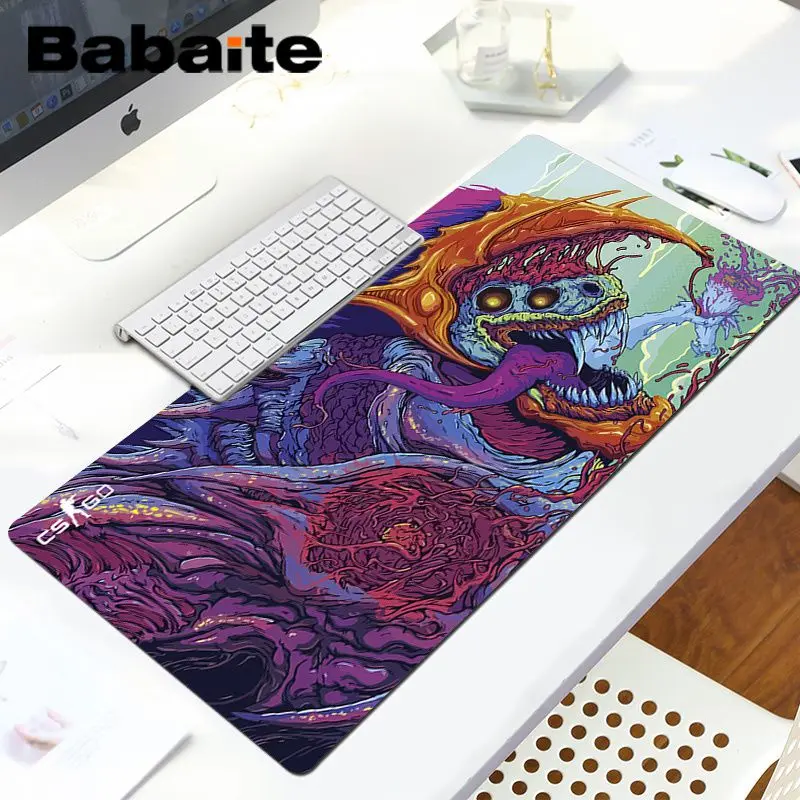 LockEdge 30X90cm Игровой коврик для мыши большого размера, коврик Grande для CS GO Hyper Beast Gamer XL XXL, компьютерный коврик для мыши, игровой коврик для Csgo Muismat PC 900x400 мм - Цвет: LockEdge 30X90cm