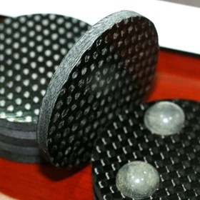 

Speaker CD Machine HIFI Fever Carbon Fiber Audio Mat Shock Absorber Foot Nail Gasket Reduction