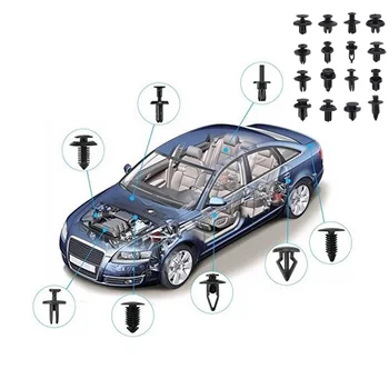 

620Pcs Car Retainer Clips Set Bumper Fastener Rivet Clips Kit Car Retainer Fastener Clips Kit Auto Push Pin Rivets Set Bumper