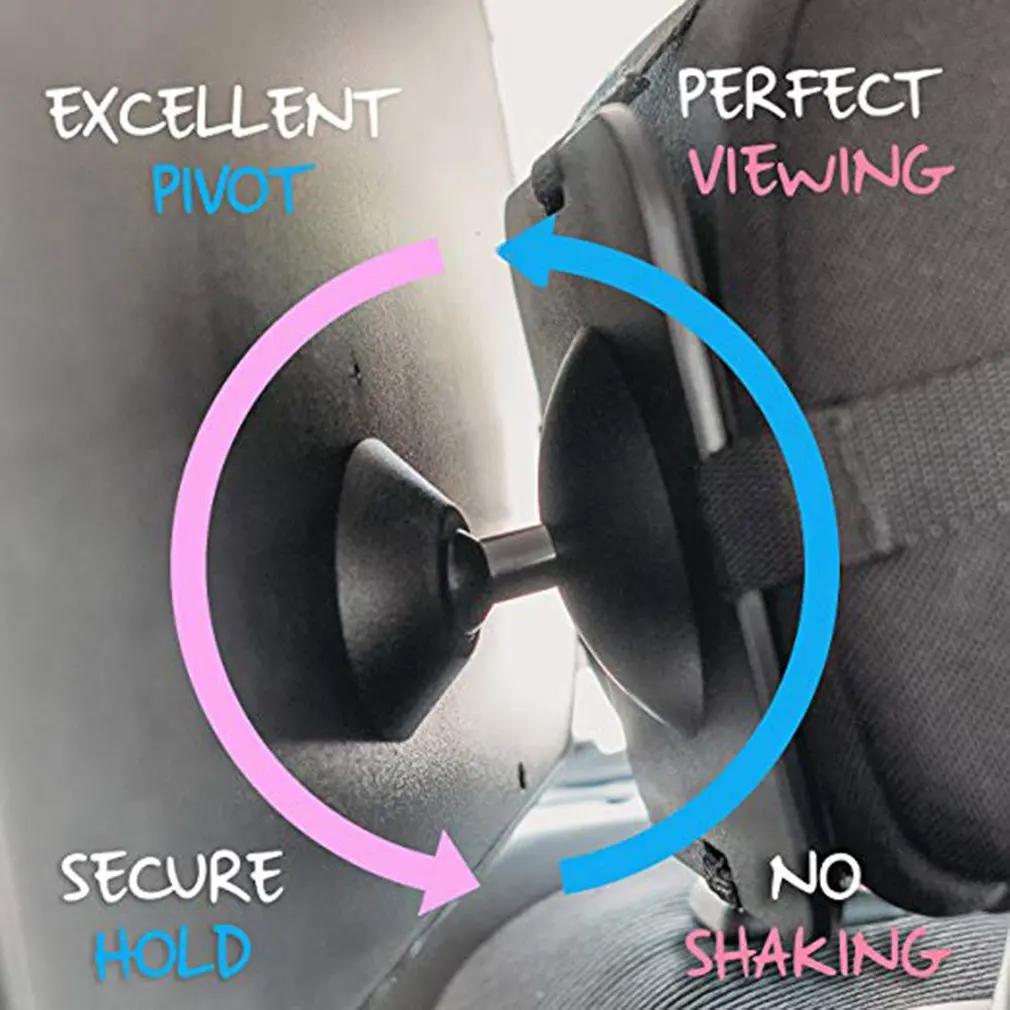 Baby Car Seat Rear View Mirror Adjustable For Infant Kids Child Toddler Safety
