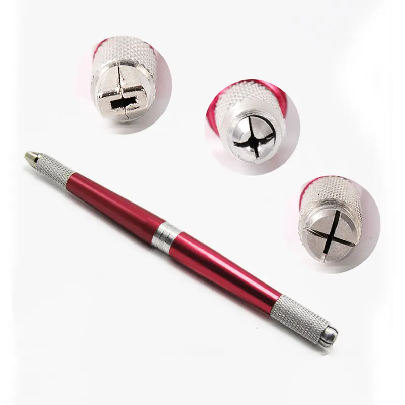 

1pc Microblading Tattoo Pen for Permanent Makeup Machine Manual Eyebrow Liner Pen Tattoo Tebori Hand Tool