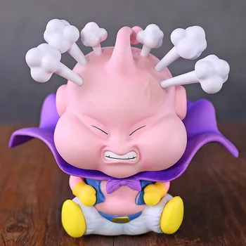 

Anime Model Dragon Ball Z Action Figures MINI Angry Majin Buu finger Super Saiyan PVC Dragonball Collection Dolls Hot kids Toys