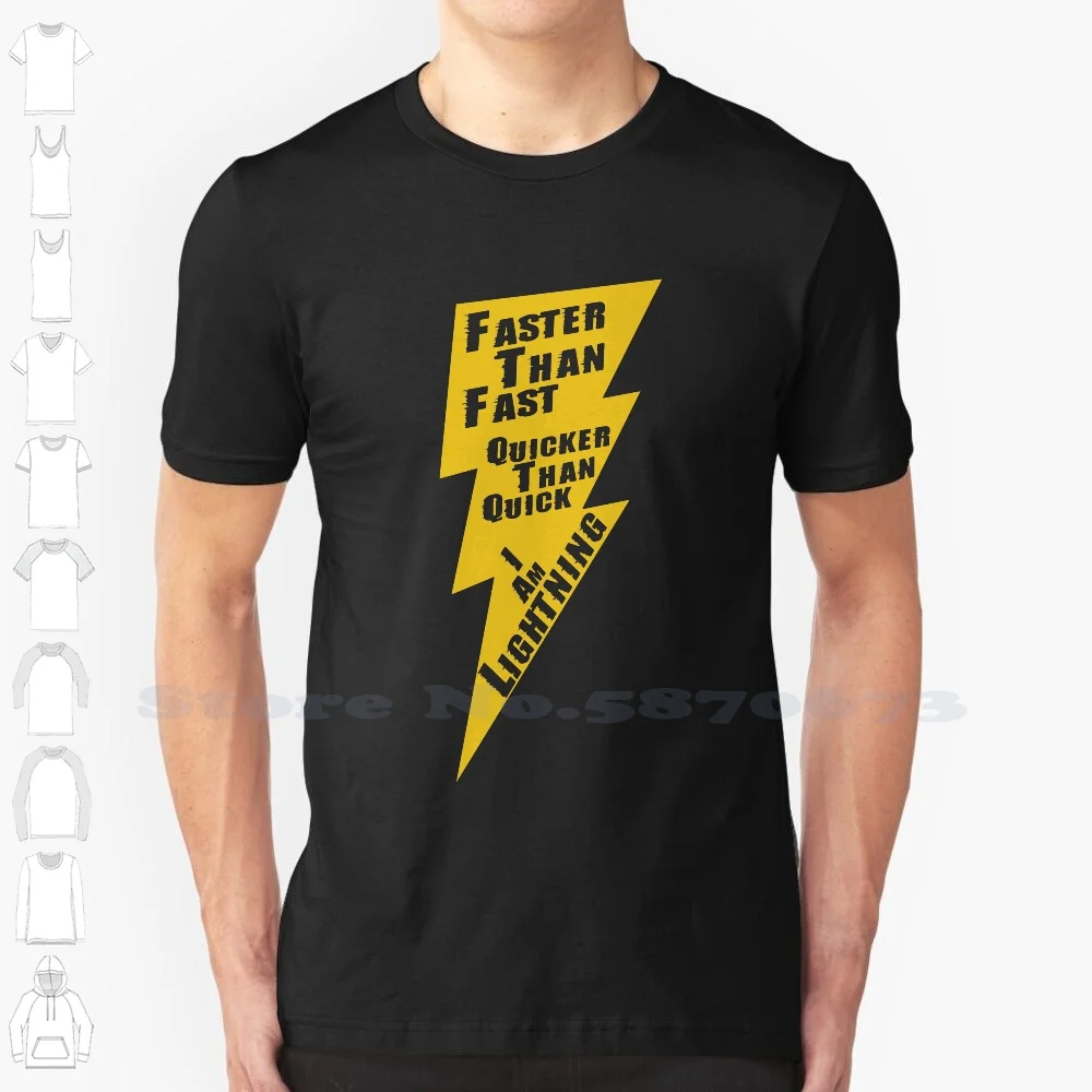 I Am Lightning Black White Tshirt Per Uomo Donna Cars Pixar Lightning Speed Racing Sally Doc Hornet Mcqueen Fast Cars 2 Cars 3