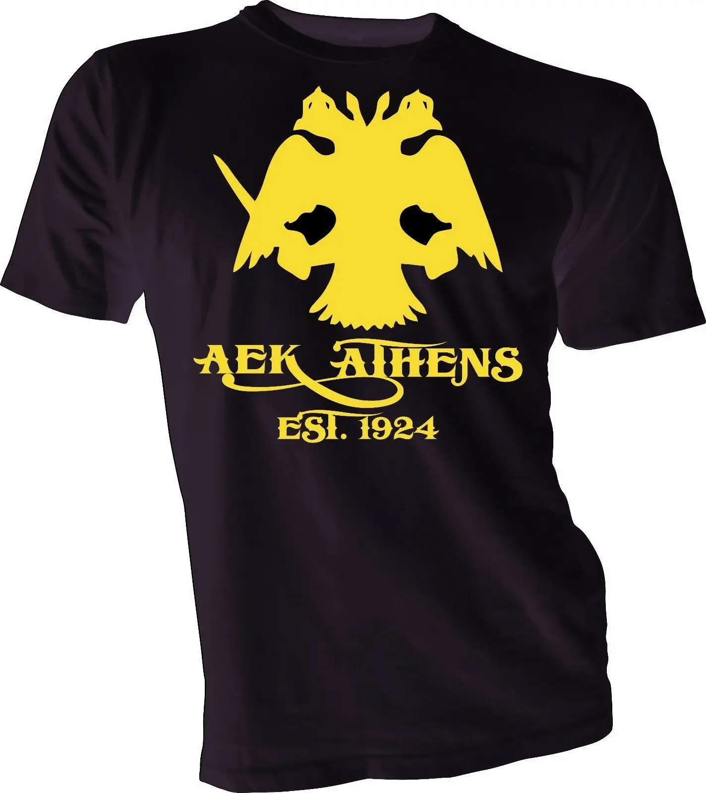 AEK Athens F.C. Greece Football Soccer T Shirt Unisex Men's Handmade