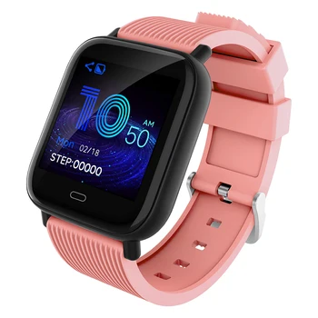 

Touchscreen Smart Watch Heart Rate Blood Pressure Blood Oxygen Multi-Sport Mode Bracelet Smartwatch Compatible with Android/ iOS