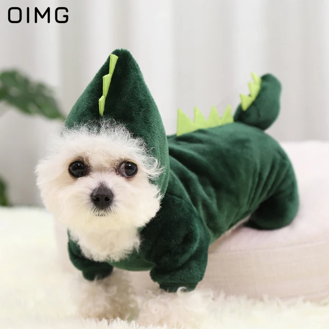 Cute Hoodie Pet Dog Pajamas Clothes Soft Warm Fleece Dogs Jumpsuits Clothing  for Small Dogs Puppy Cats Costume Coat dog costume - AliExpress