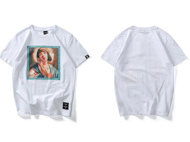 Virgin Mary Men's T-Shirts 2