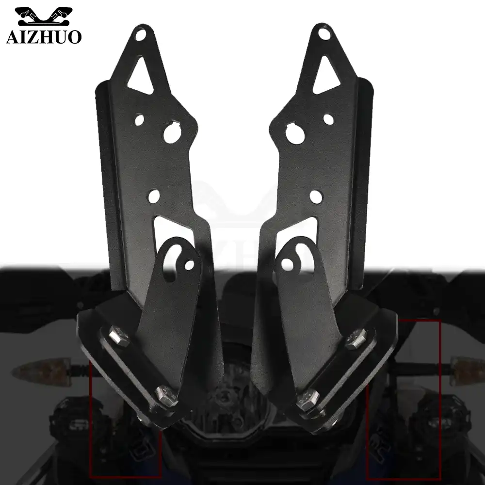 Fog Lamp Holder Spotlight Mount Bracket For BMW R1250GS ADV 2019-2020 Grey